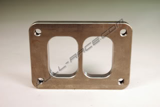 Twin Scroll T6 Turbo Flange 